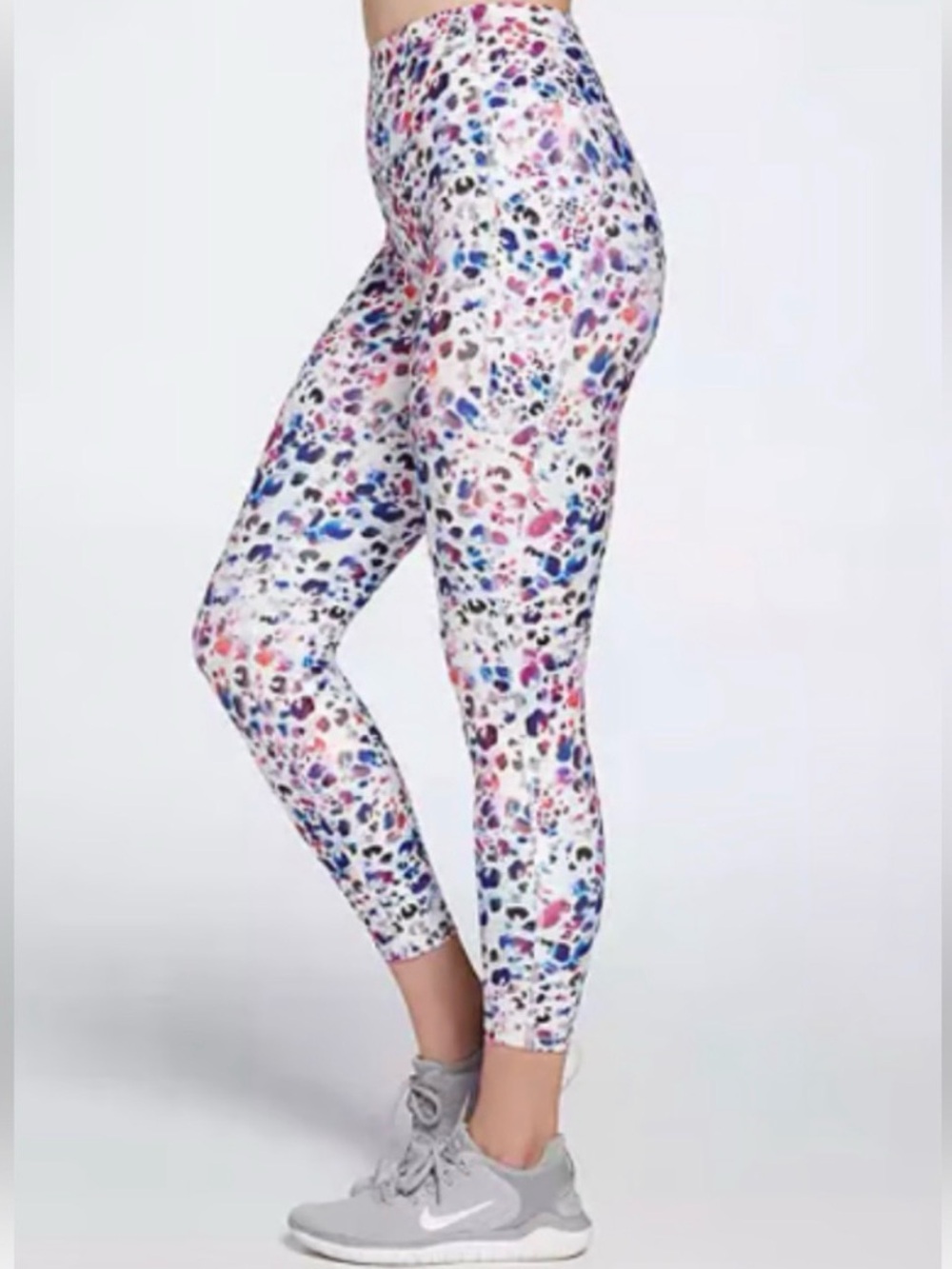 DSG Multi Color Leggings With Pockets Size Medium
